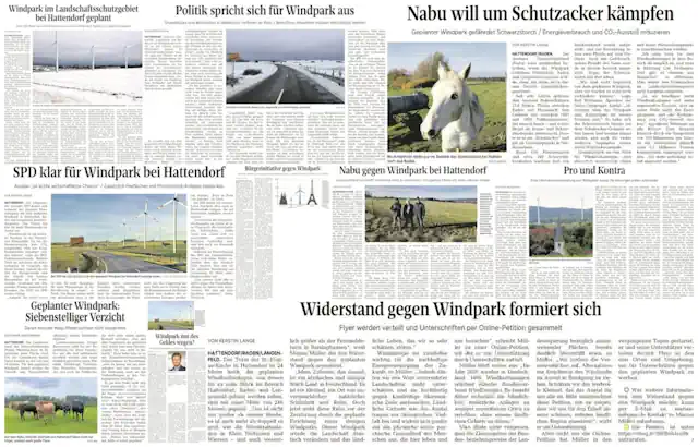 Schaumburger Zeitung - Windpark Auetal