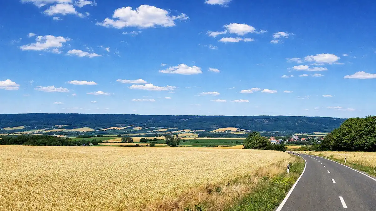Auetal - Blick von Langenfeld Auetal - Blick von Langenfeld