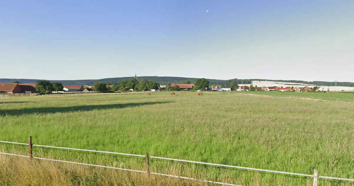 Hülsede - Sicht von der K57