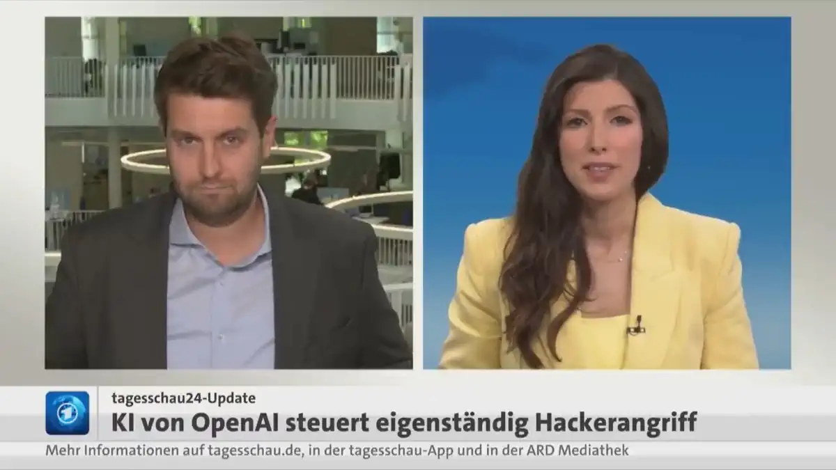 KI von OpenAI außer Kontrolle ARD tagesschau24