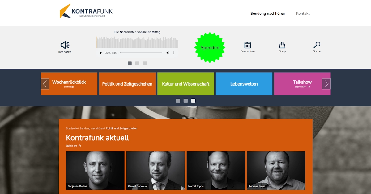 Kontrafunk Aktuell Screen 1200x630