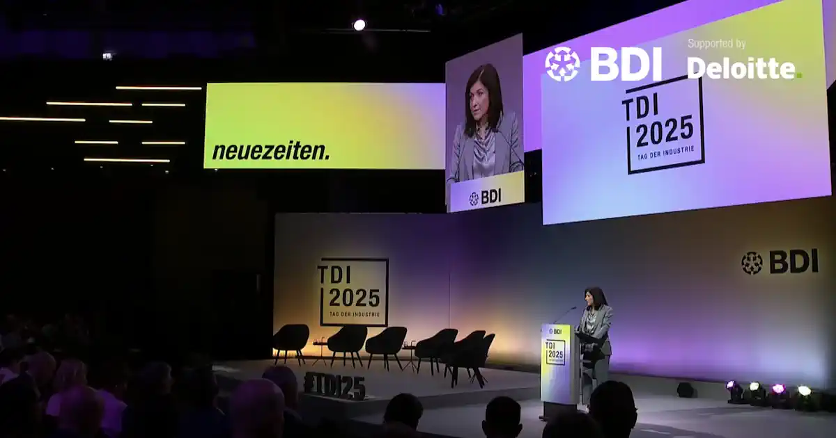 #TDI25 Impuls Wirtschaftswende konkret mit Katherina Reiche