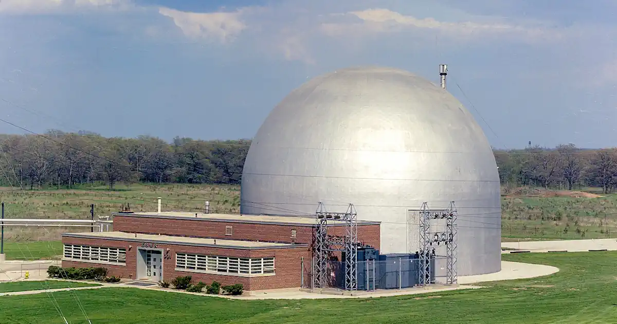 The Experimental Boiling Water Reactor (EBWR) at Argonne National Laboratory (experimenteller Siedewasserreaktor)