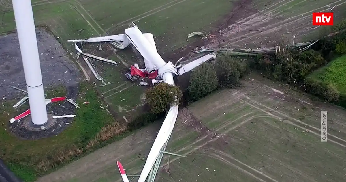 Windradunfall in Havixbeck